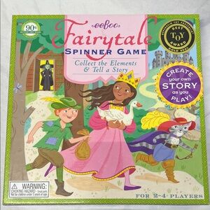 eeBoo Fairytale Spinner Game ages 3 and up award winning